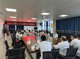 菜壩水廠支部、公司二支部召開結(jié)對共建交流會