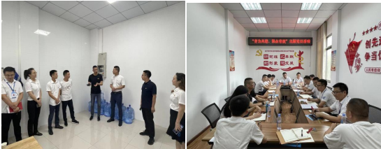 公司二支部開展“齊力共進(jìn)、強(qiáng)企有我” 主題黨日活動